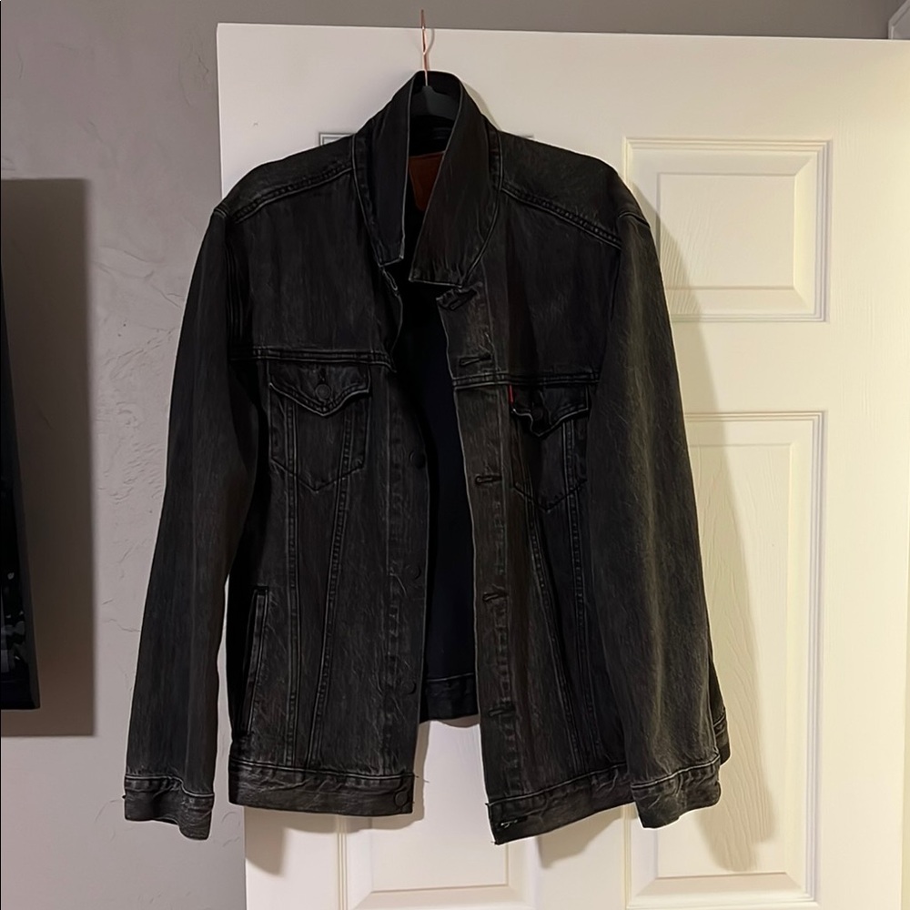 Levi's Charcoal Denim Jacket